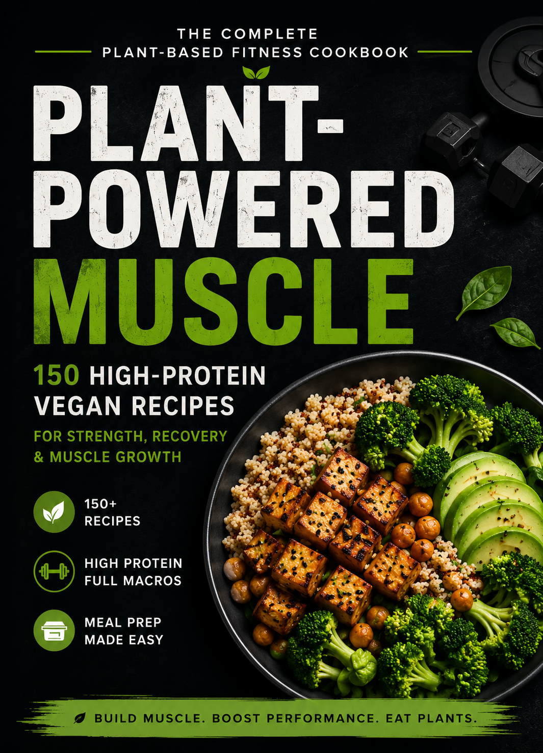 Plant-Powered Muscle cookbook cover